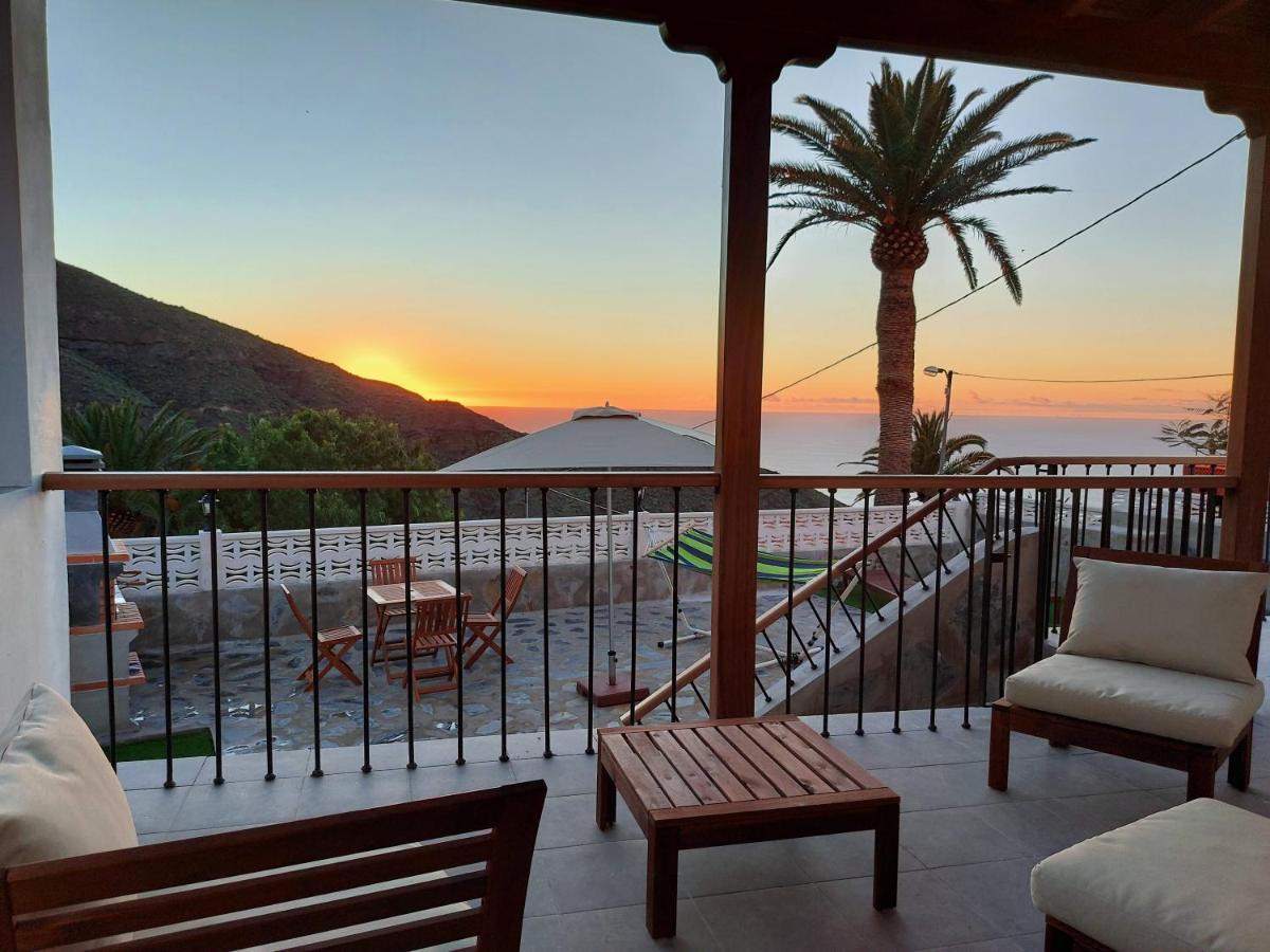 Vv Casa Mercedes puesta de sol Vallehermoso Exterior foto