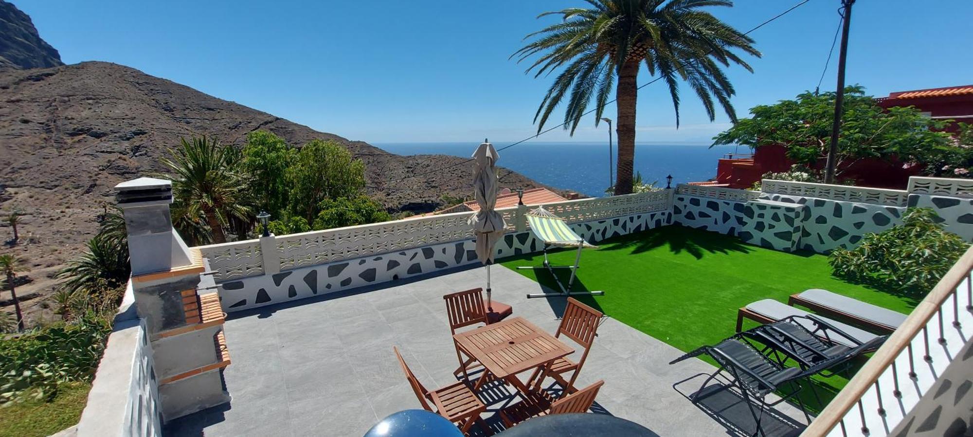 Vv Casa Mercedes puesta de sol Vallehermoso Exterior foto